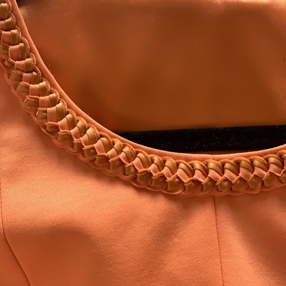 Orange Elie Tahari Dress - Picture 3 of 4